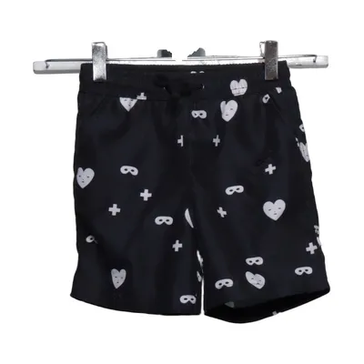 Badshorts (Svart, Vit) från Beau Loves Polyester