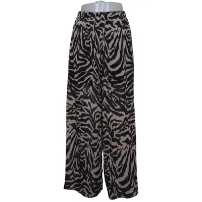 Palazzo broek (Black Zebra) van Hailys Polyester