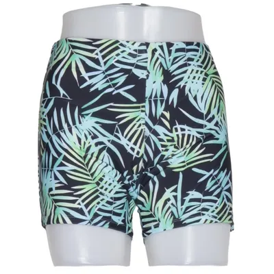 Shorts de bain (Noir, Vert, Bleu) Élasthane, Polyester