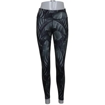 Collants de sport (Noir, Gris) de Iconic Élasthane, Polyester