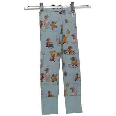 Pajama pants (Blue, Multicolored) from Disney x Polarn O. Pyret Elastane, Organic cotton