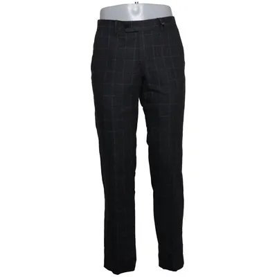 Kostuumbroek (Grijs) van Pour Homme Elastaan, Polyester, Wol