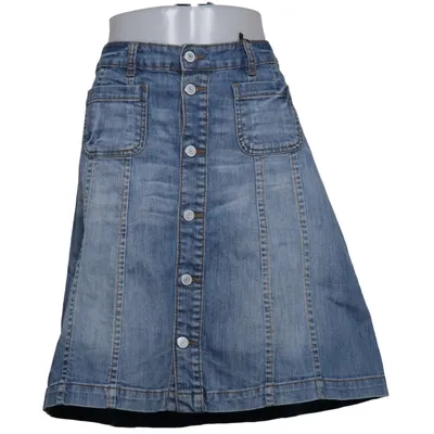 Spijkerrok (Blauw) van L.O.G.G by H&M Katoen, Elastaan