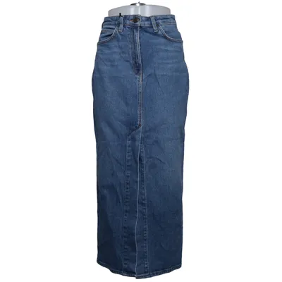 Jeanskjol (Blå) från Lee Bomull, Elastan