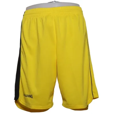 Basketball shorts (Yellow, Black) from Spalding Polyester