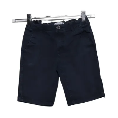 Korte broek (Blauw) van Mango Katoen, Elastaan