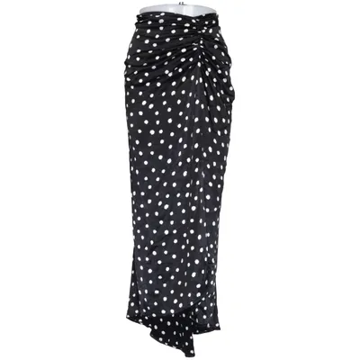 Långkjol (Svart, Vit) från Zara Viskos