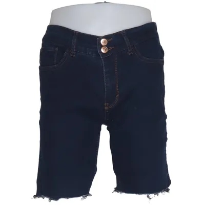 Jeans Shorts (Blau) von Curve Appeal Baumwolle, Elasthan, Polyester