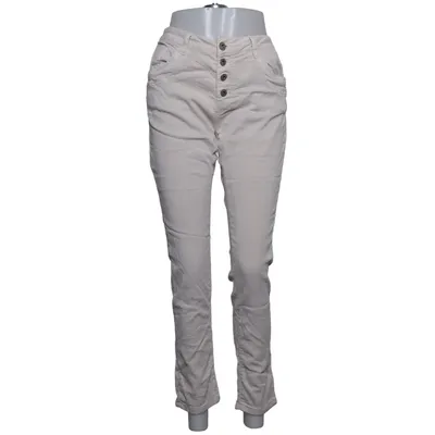 Spijkerbroek (Beige) van Lexxury Katoen, Elastaan, Polyester