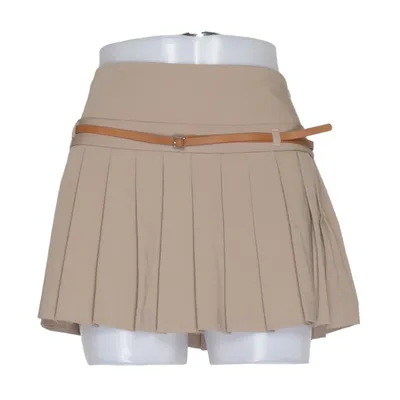Jupe (Beige) de Zara Élasthane, Polyester, Viscose