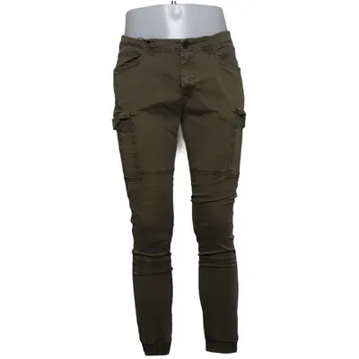 Cargo broek (Groen) van William Baxter Katoen, Elastaan