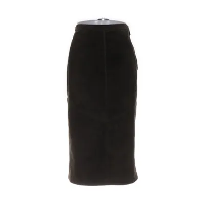 Läderkjol (Grön) från Friday Casual Wear by KappAhl Skinn, Polyamid