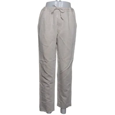 Broek (Beige) van Jupiter Katoen, Linnen, Polyester