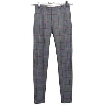 Leggings (Grijs, Zwart, Rood) van Yigga Elastaan, Polyester