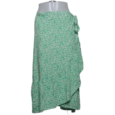 Wrap skirt (Green, White) from Pernilla Wahlgren Viscose