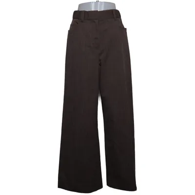 Palazzo broek (Bruin) van COS Elastaan, Polyester, Viscose, Wol