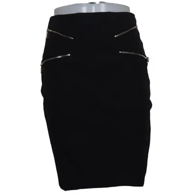 Jupe (Noir) de Elisabetta Franchi Acétate, Élasthane, Polyamide