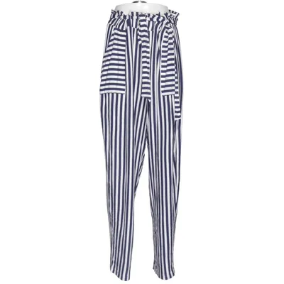 Byxor (Blå, Vit) från Maite Kelly x Bonprix Elastan, Viskos