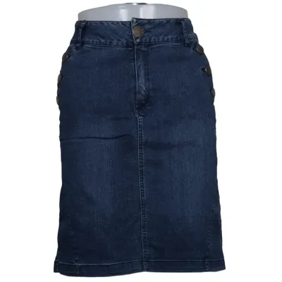 Jeanskjol (Tangia) från Z Biz Bomull, Elastan, Polyester