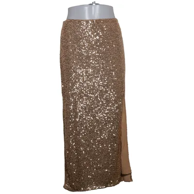 Rok (Goud) van KappAhl Elastaan, Polyester