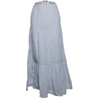 Jupe longue (Bleu) de Gina Tricot Coton biologique