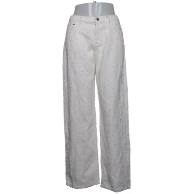 Jeans (Mid Waist Structured Detall Denim) från NA-KD Bomull, Polyester