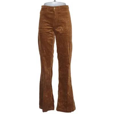 Fløjlsbukser (Brun) fra Holly & Whyte by Lindex Bomuld, Elastan, Modal