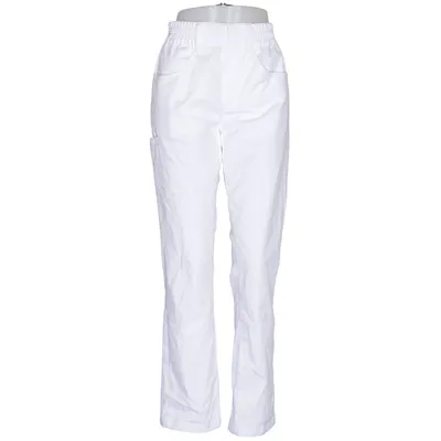Kampsportsbyxor (Vit) från Kentaur Bomull, Elastan, Polyester