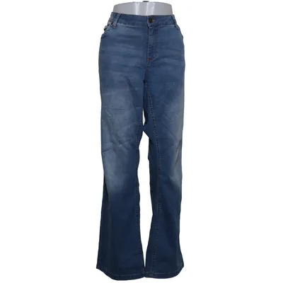 Spijkerbroek (Blauw) van John Baner Katoen, Elastaan, Polyester