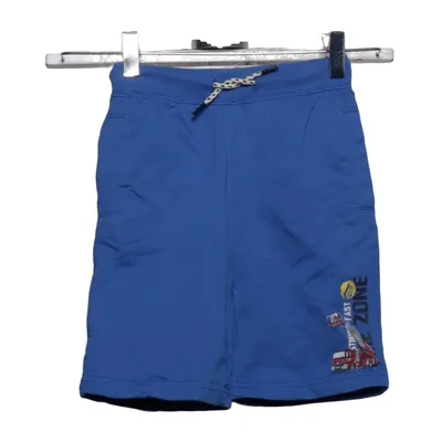 Short de jogging (Bleu, Multicolore) de Salt and Pepper Coton, Polyester