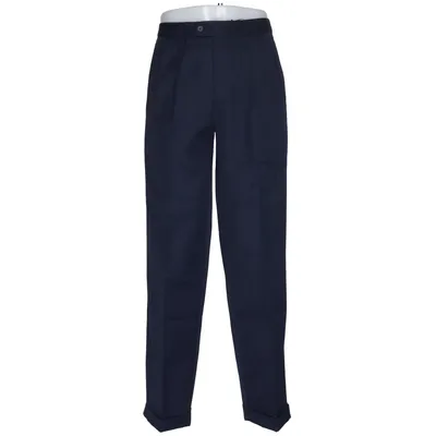 Kostuumbroek (Blauw) van Claudio Polyester, Viscose
