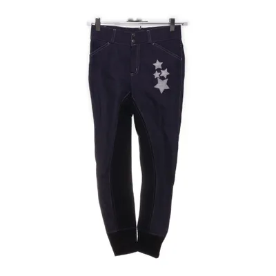 Ridbyxor (Blå, Svart) från Horze Bomull, Elastan