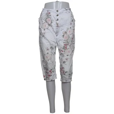 Three-quarter pants (White, Multicolored) from Lexxury Cotton, Elastane