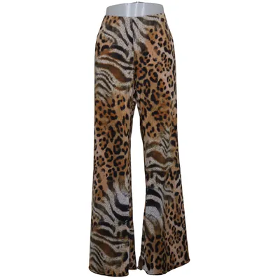 Palazzo pants (Brown, Black, Multicolored) from Orna Farho Acetate, Elastane
