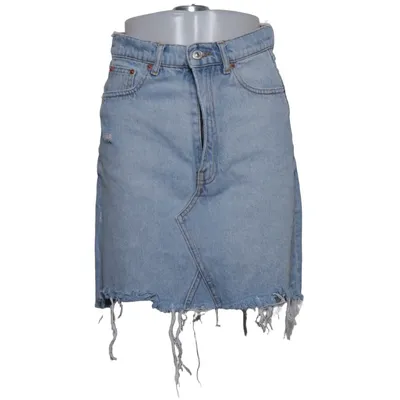 Denim skirt (Blue) from Zara Woman Premium Collection Cotton