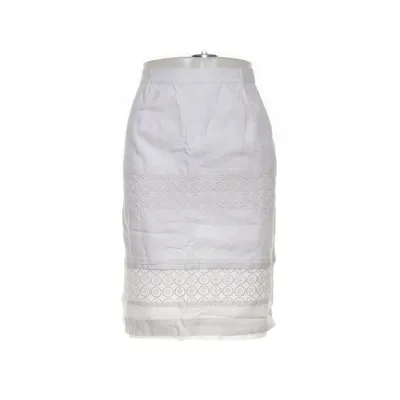 Kjol (Vit) från Antea Bomull, Linne