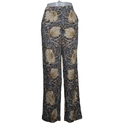 Pantalon patte d'éléphant (Beige, Bleu, Multicolore) de Morris & Co x H&M