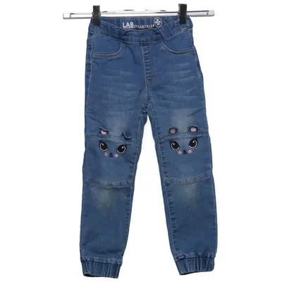 Treggings (Blue) from Lab Industries Cotton, Elastane, Polyamide, Polyester