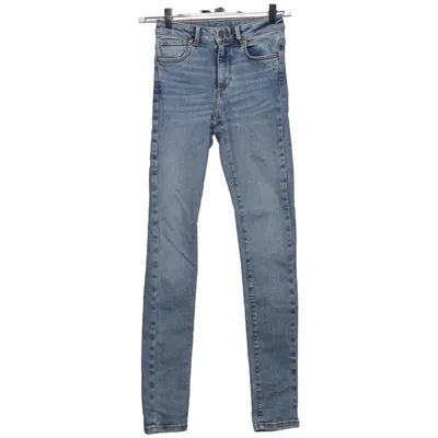 Spijkerbroek (Blauw) van Never Denim Katoen, Elastaan, Polyester