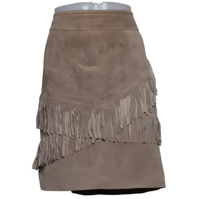 Rock (Beige) von Betty Barclay Acetat, Leder