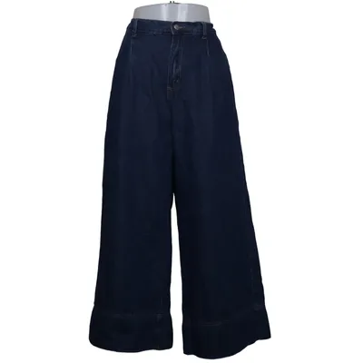 Spijkerbroek (Blauw) van Dazy Katoen, Linnen, Polyester, Viscose