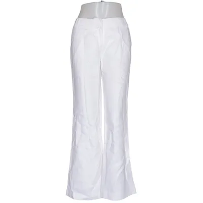Broek (Wit) van Laura Clement Linnen, Polyester