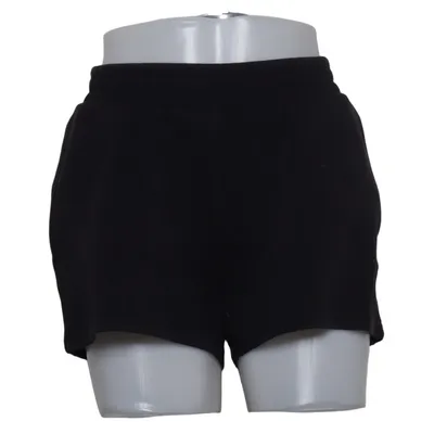 Short de jogging (Noir) de Bounce Coton, Élasthane, Polyester