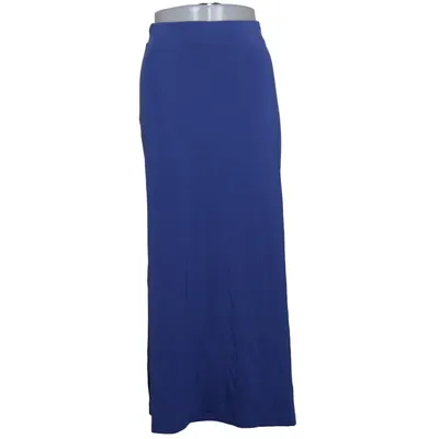 Maxi rok (Blauw) van Residus Elastaan, Lyocell