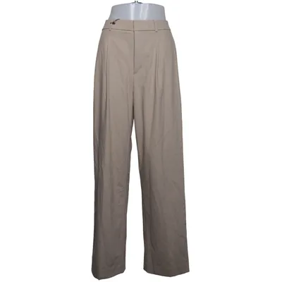 Kostuumbroek (Beige) van Uniqlo Elastaan, Gerecycled polyester, Viscose