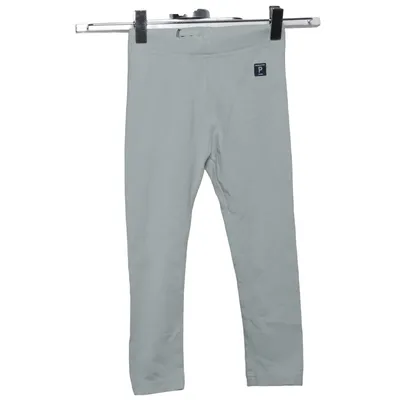 Leggings (Gray) from Polarn O. Pyret Elastane, Organic cotton