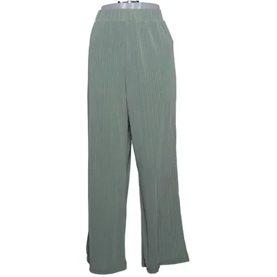 Palazzo broek (Groen) van Emery Rose Elastaan, Polyester