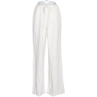 Palazzo broek (Flowy Drawstring Linen Pants) van Nelly Katoen, Linnen, Viscose