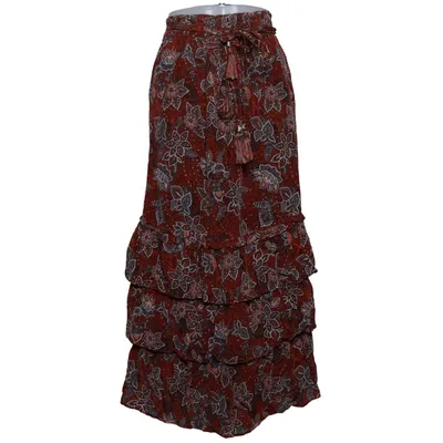 Långkjol (Röd, Flerfärgad) från MOLIIN Polyester, Viskos
