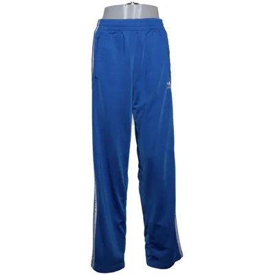 Träningsbyxor (Blå, Vit) från Adidas Återvunnen polyester